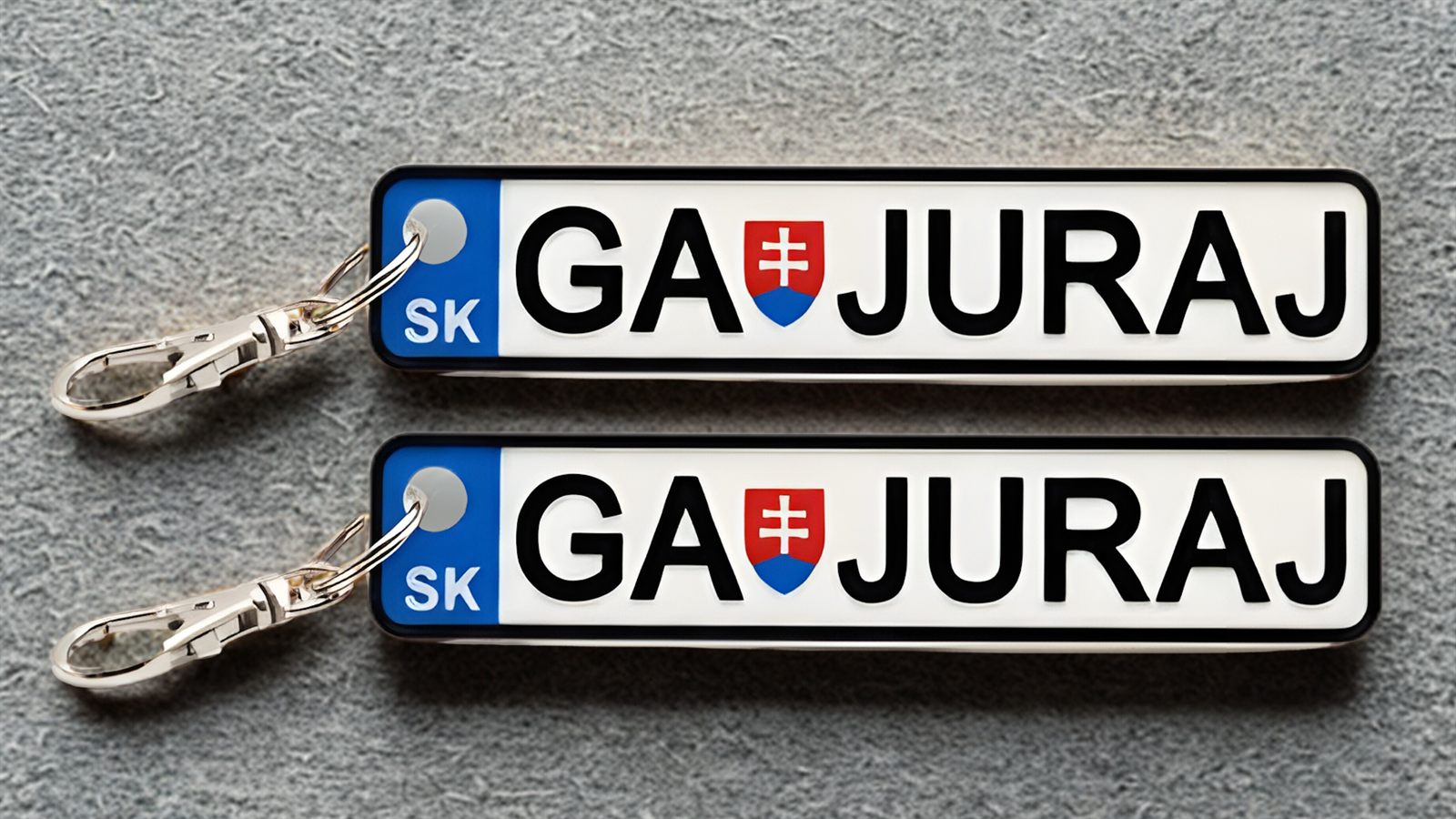 EČV kľúčenka Silver